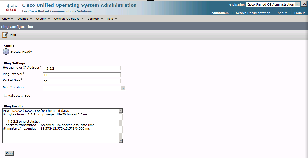 Ensure CUCM can access the Internet.